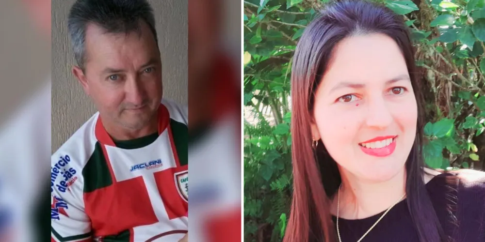 Nelson Koziel e Gessika Hurko não resistiram aos ferimentos