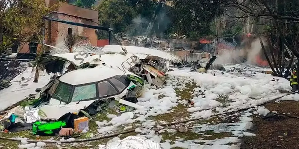 Queda do avião da Voepass, em Vinhedo, matou 62 pessoas