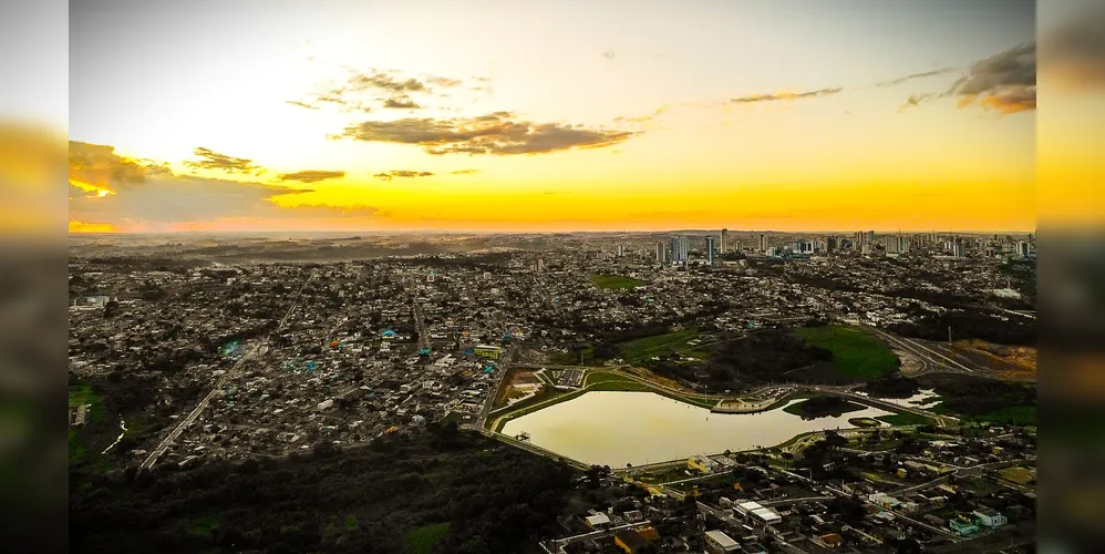 Lago de Olarias, um dos pontos turísticos de Ponta Grossa