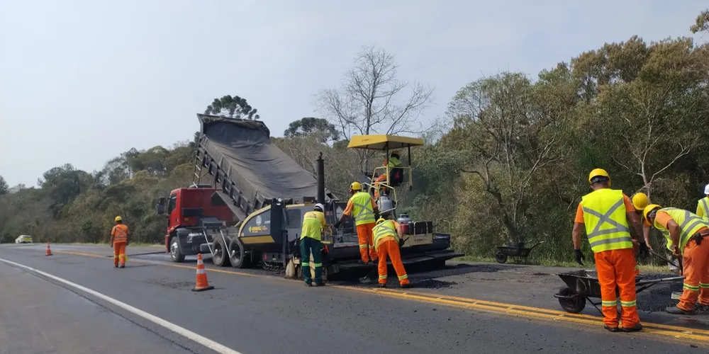 A Via Araucária continua com o planejamento de obras e manutenções que fazem parte dos serviços iniciais em diversos trechos