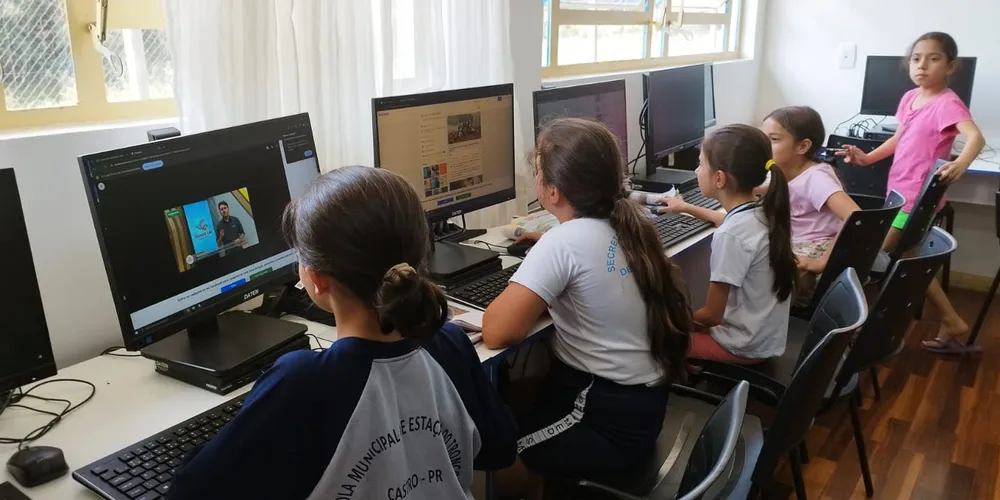 Tecnologia foi fundamental para que alunos rememorassem ações junto ao projeto