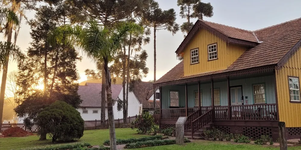 O Heimat Museum está localizado na Colônia Witmarsum, em Palmeira