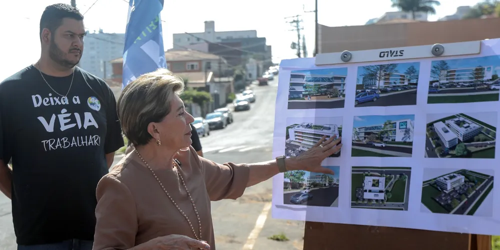Elizabeth Schmidt (União) projeta novo Centro de Saúde no terreno do antigo Mercado Municipal