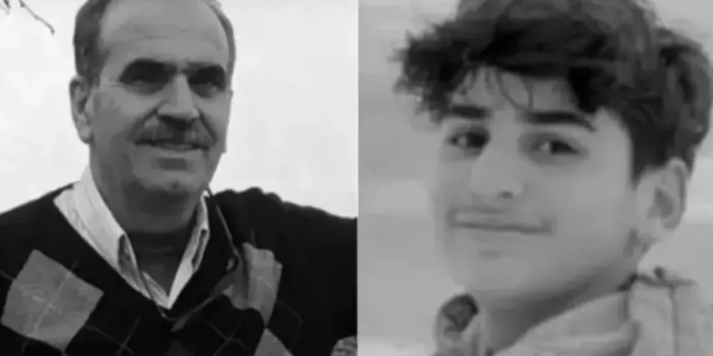 Kamal Hussein Abdallah, de 64 anos, e Ali Kamal Abdallah, 16 anos, foram atingidos por um míssil.