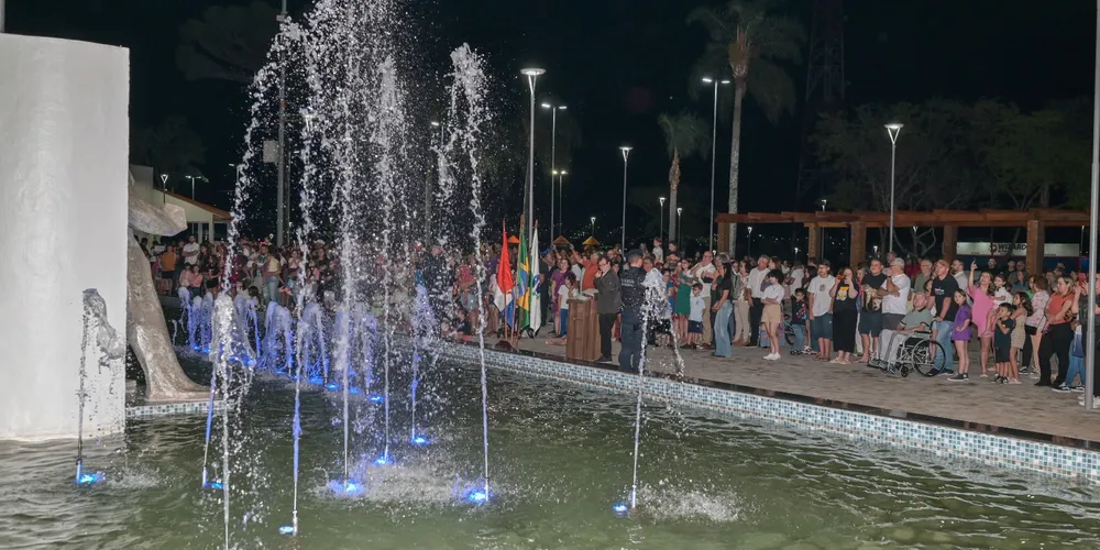 Além do playground e das fontes d'água, a Praça Dr. Horácio Klabin também ganhou um quiosque com sanitários