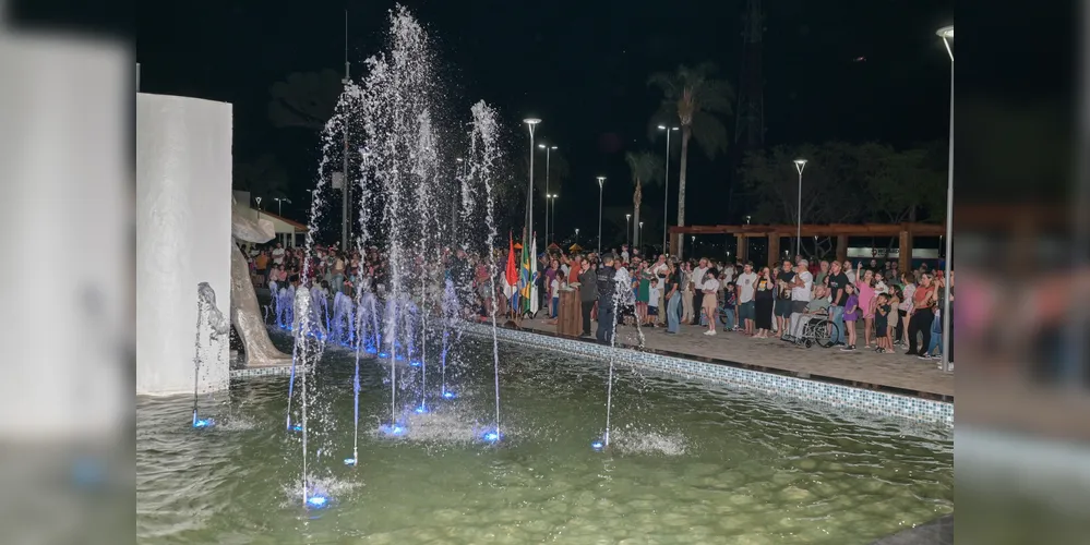 Além do playground e das fontes d'água, a Praça Dr. Horácio Klabin também ganhou um quiosque com sanitários