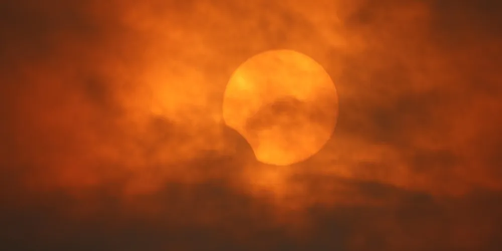 Eclipse foi registrado nessa quarta