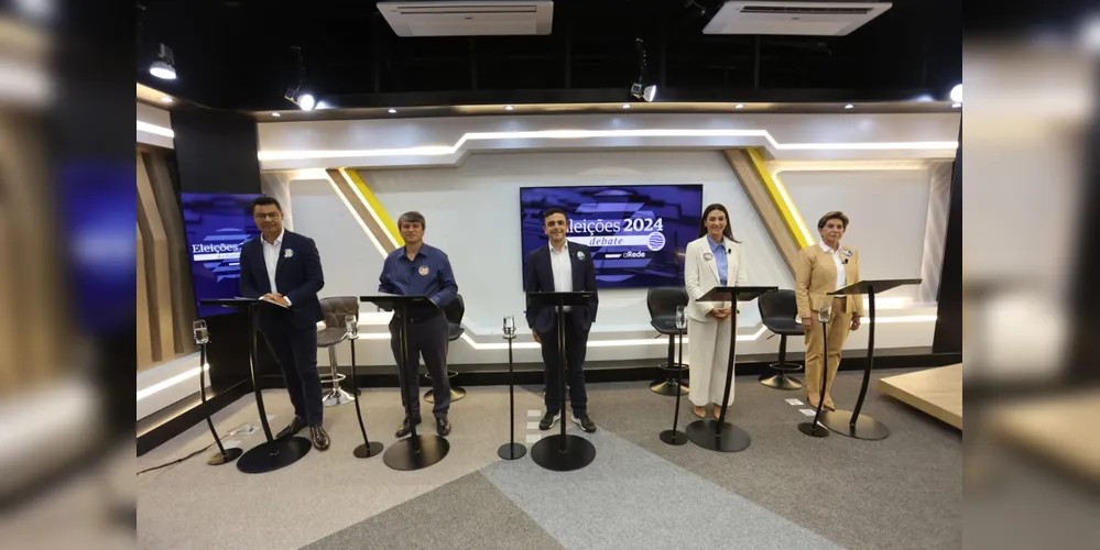 Candidatos debateram relevantes temas sorteados