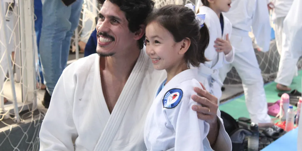 A exibição atraiu familiares dos alunos, bem como moradores locais