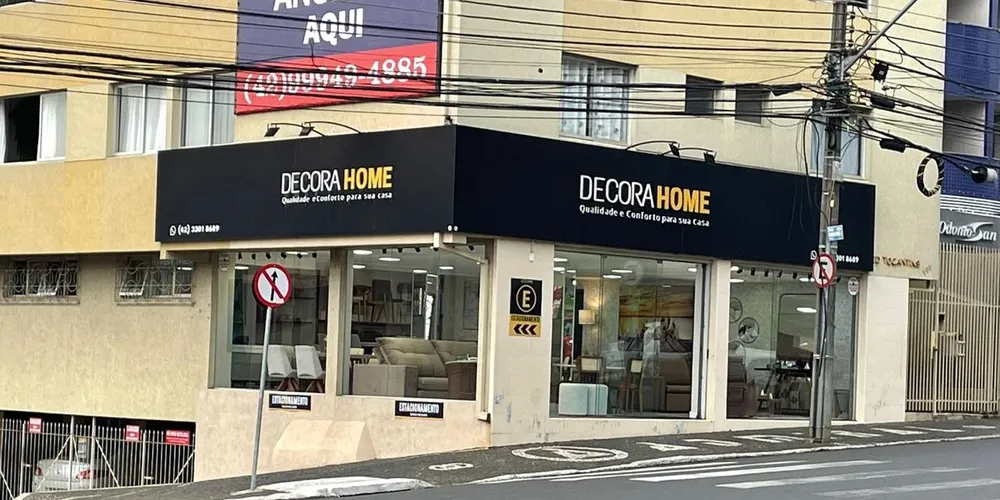 Loja está localizada na região central de Ponta Grossa