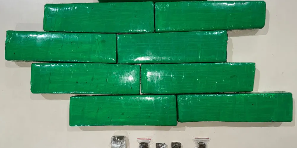 6 kg de maconha foram apreendidos