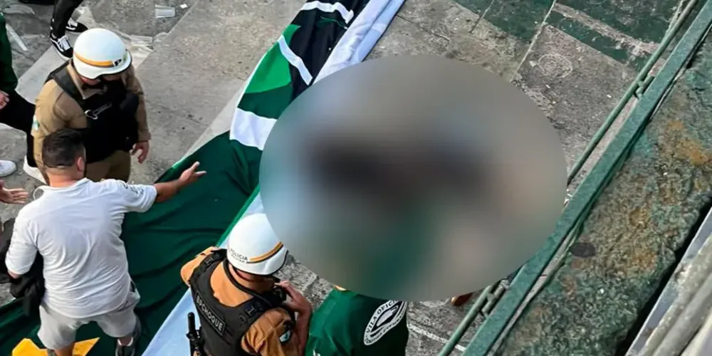 Torcedor está internado no Hospital Cajuru