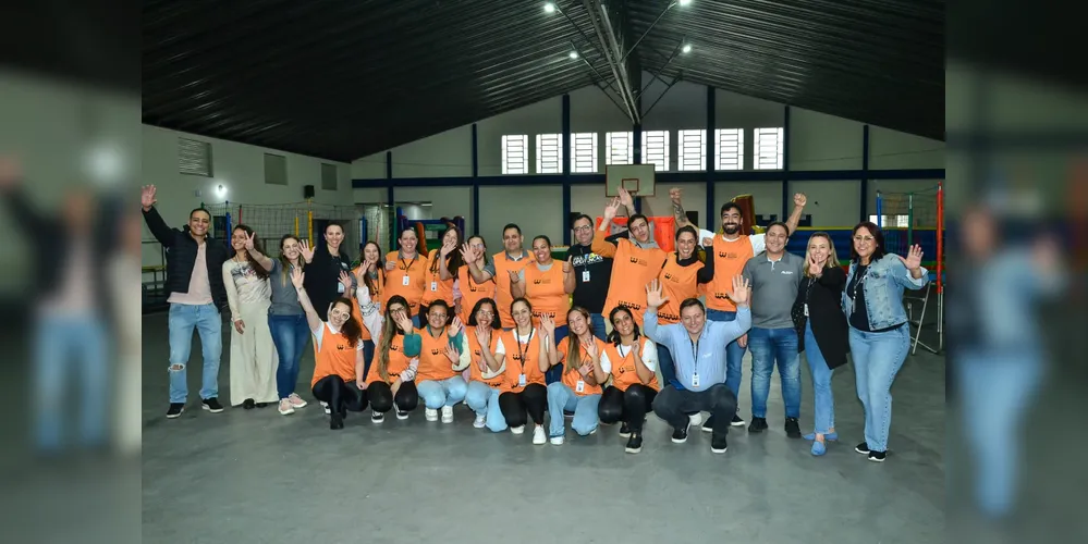 A atividade contou com a participação de 17 voluntários da unidade