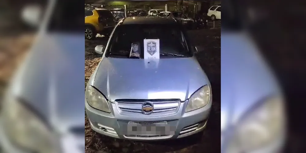 Carro foi encaminhado para a 13ª Subdivisão Policial (SDP)