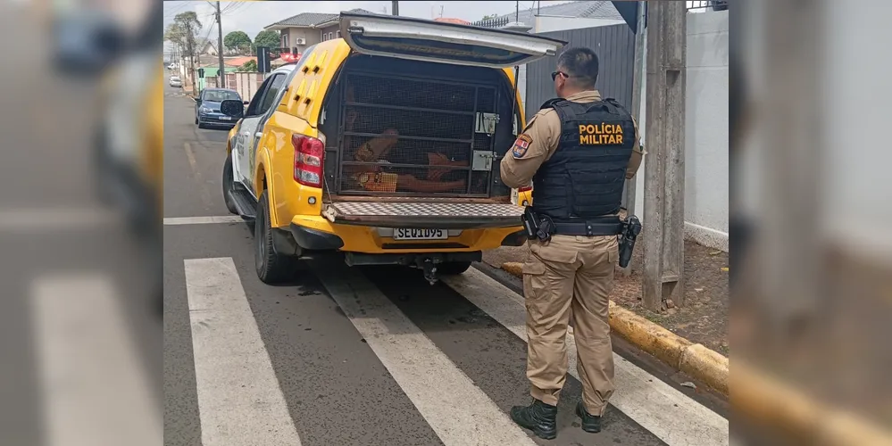 Dupla foi detida pela polícia na tarde desta quarta-feira