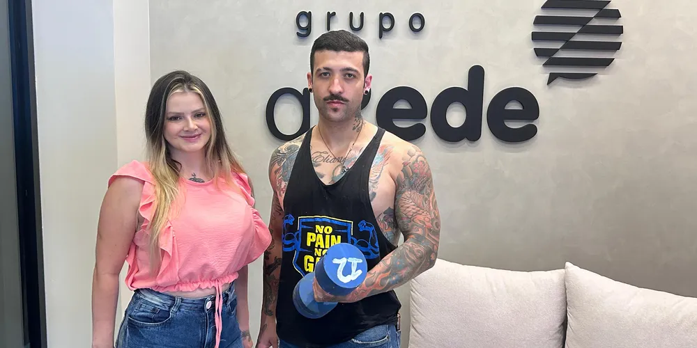 Com simplicidade, paixão pelo exercício físico e com o apoio de sua esposa, Ângela, César fala de determinação e objetivos