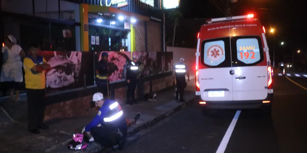 Acidente aconteceu na noite desta quarta-feira, no Núcleo Santa Paula