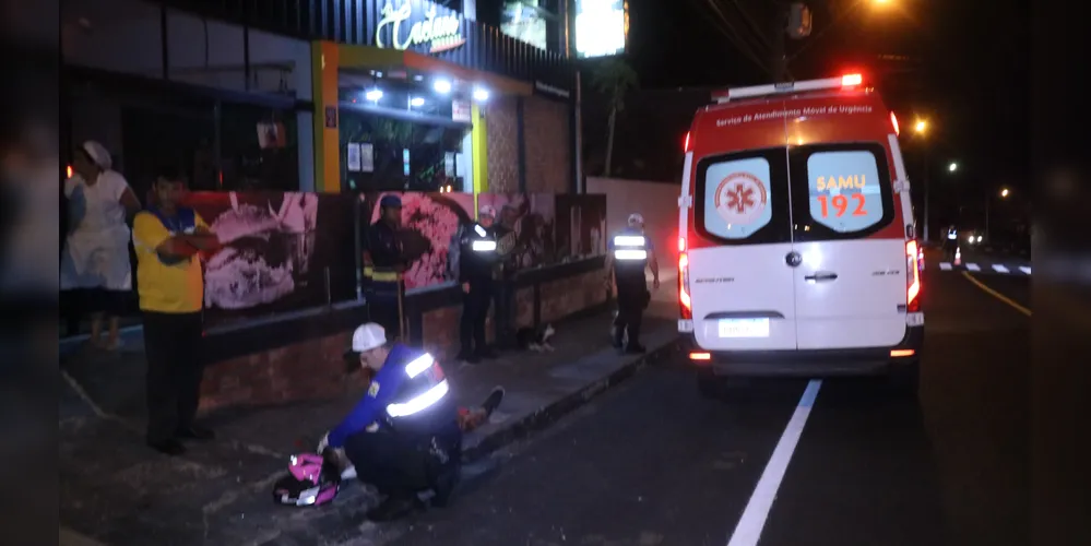 Acidente aconteceu na noite desta quarta-feira, no Núcleo Santa Paula