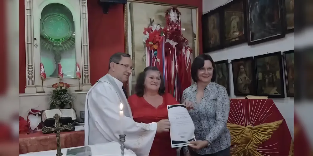 Foi realizada a entrega da Declaração do Tombamento do Conselho Municipal de Patrimônio Cultural