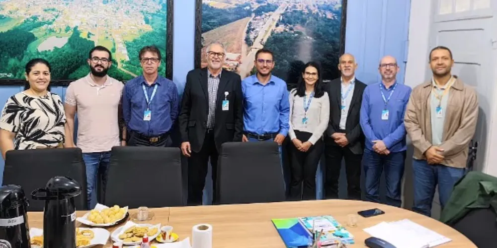 Douglas Modesto se reuniu com representantes da Caixa Econômica Federal nessa quinta-feira (08)