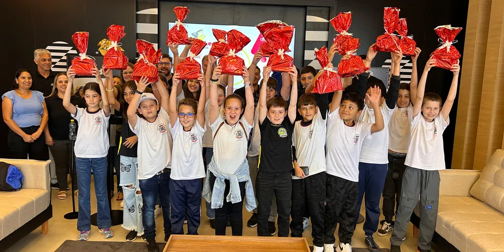 Quinto ano da Escola Municipal do Campo Imaculada Conceição de Maria conquistou o prêmio no retorno do município ao projeto de mídia, educação e novas tecnologias