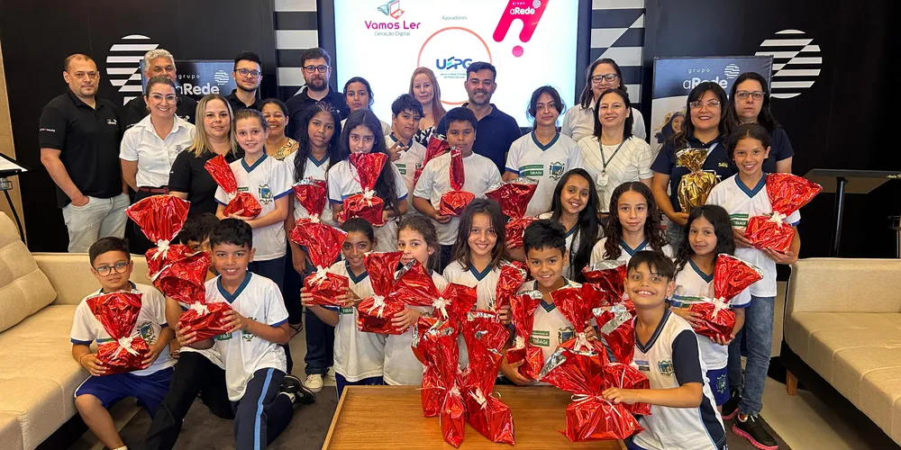 Educandos puderam desfrutar de vários momentos na cerimônia