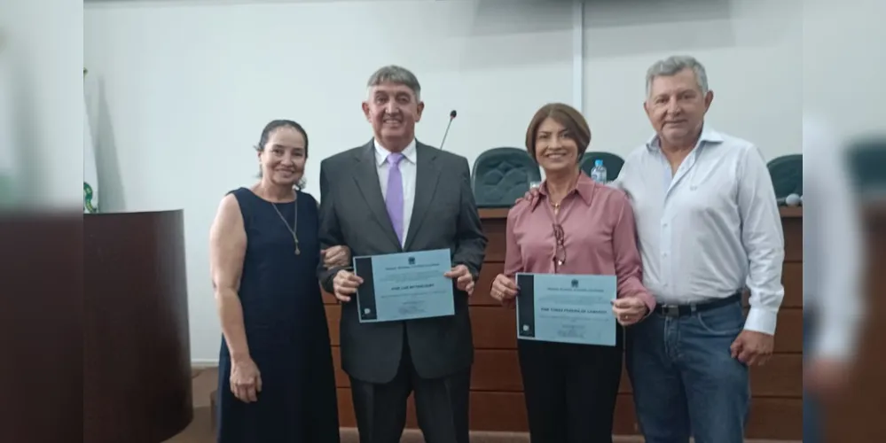 O prefeito e sua vice estão habilitados para assumirem seus respectivos cargos a partir de 1º de janeiro de 2025