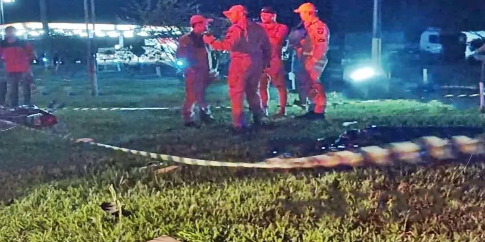 O jovem não resistiu a gravidade dos ferimentos e morreu no local