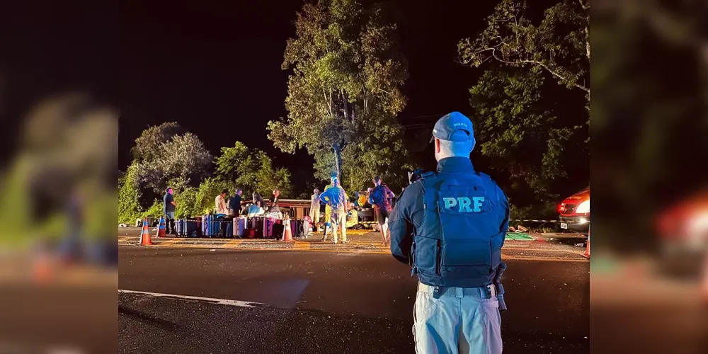 Ônibus saiu do Paraguai e tinha como destino Balneário Camboriú, em Santa Catarina