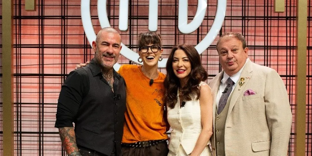 Henrique Fogaça, Helena Rizzo, Ana Paula Padrão e Erick Jacquin