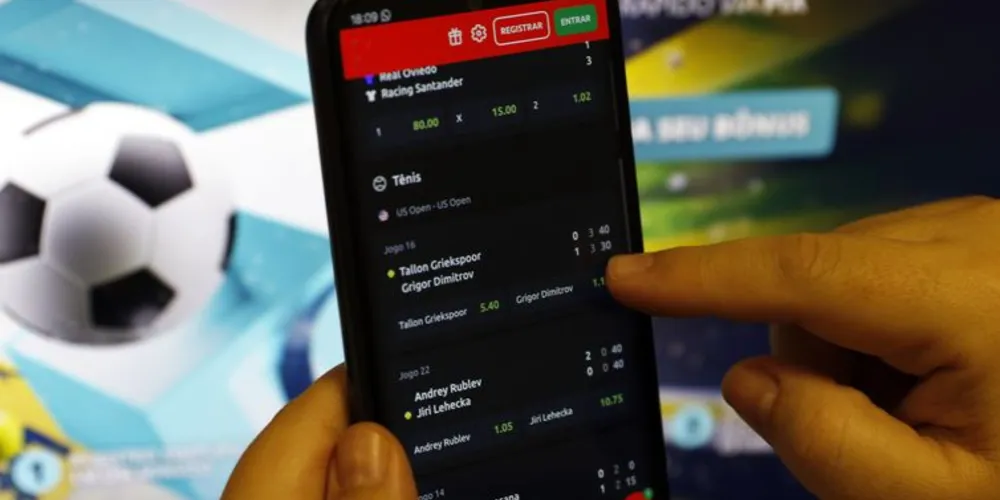 Aplicativo de apostas esportivas: governo avaliará impactos de apostas sobre saúde mental