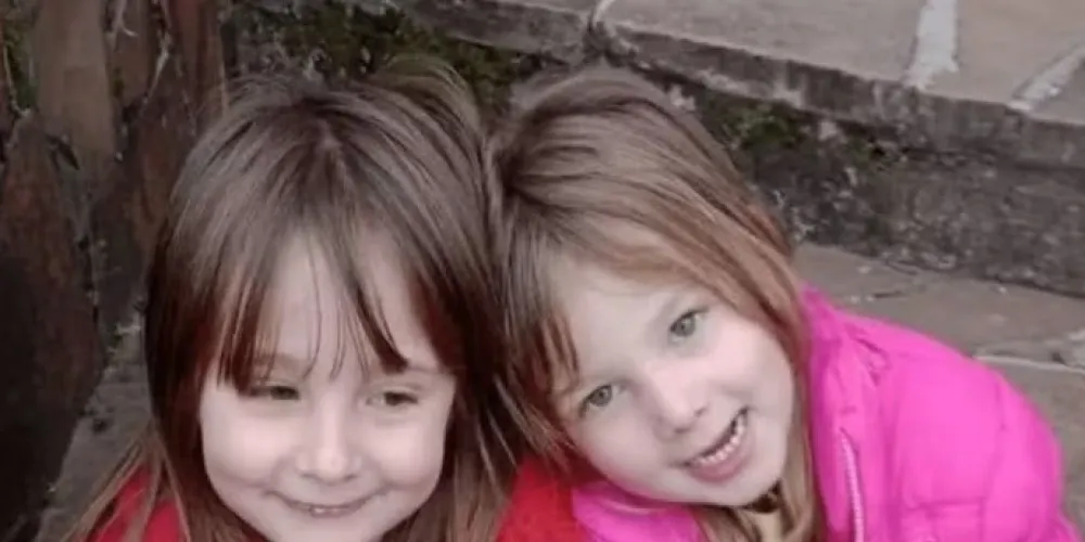 As crianças foram identificadas como Antonia e Manoela Pereira