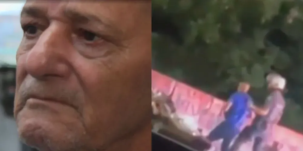 Antônio Donizete do Amaral, pai do jovem jogado da ponte pela PM em SP