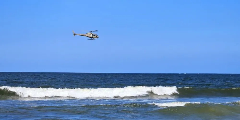 Menino desapareceu no mar em Barra Velha