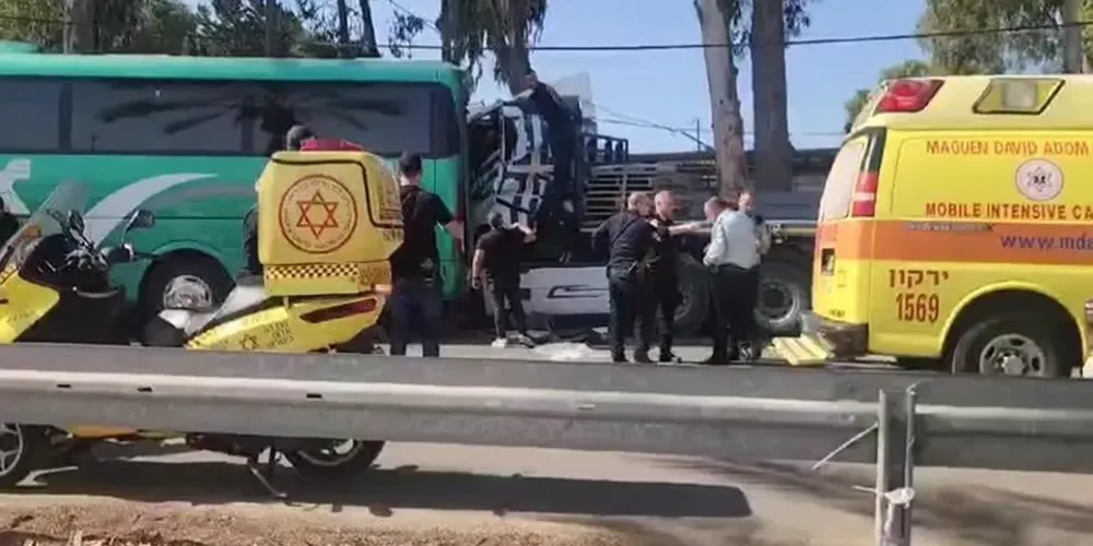 As vítimas estão em diferentes estados, incluindo algumas gravemente feridas, e foram levadas para hospitais próximos