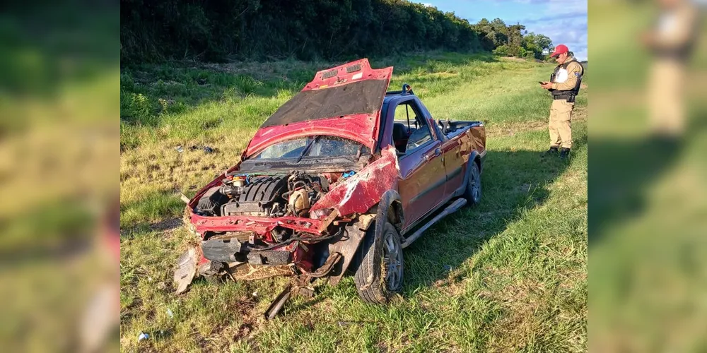 Acidente aconteceu na tarde desse domingo (27), na PR-151, em Carambeí, nos Campos Gerais