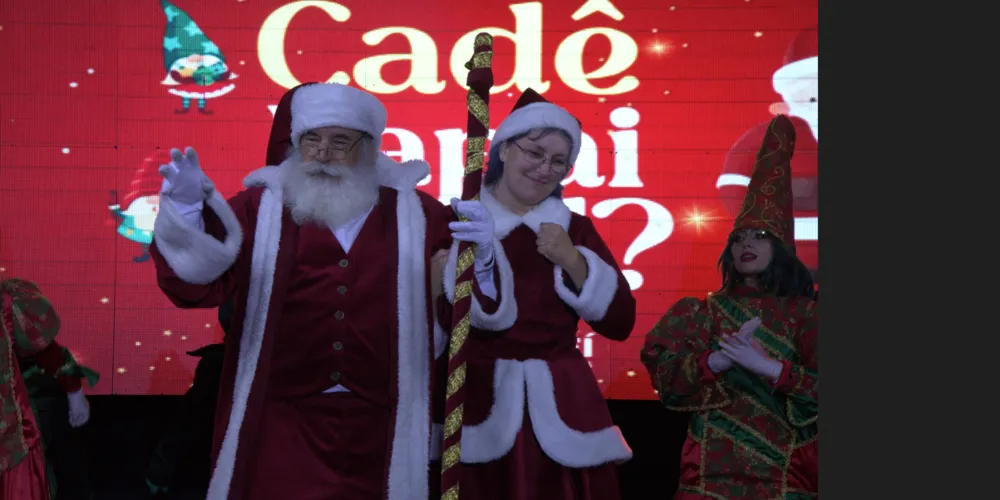 Papai Noel, Luzes e Espetáculo prometem encantar Carambeí