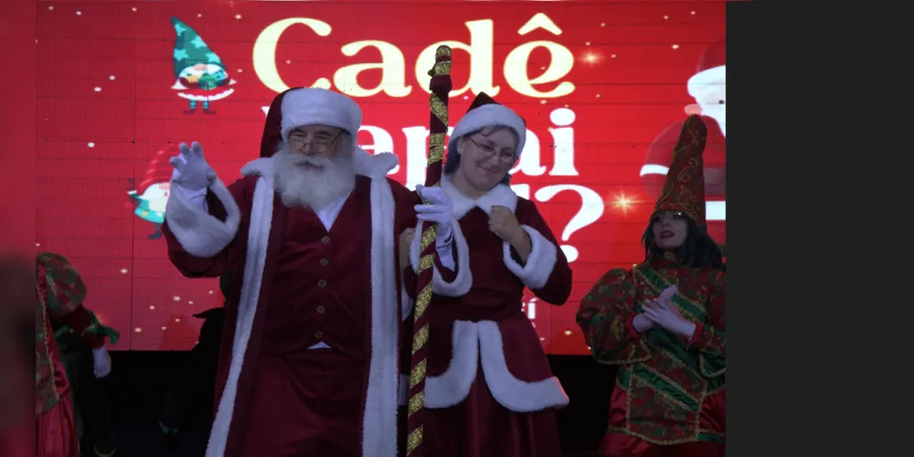 Papai Noel, Luzes e Espetáculo prometem encantar Carambeí