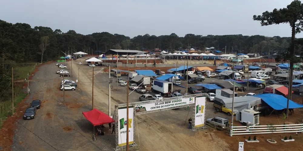 Parte da programação acontecerá no Centro de Eventos de Ipiranga