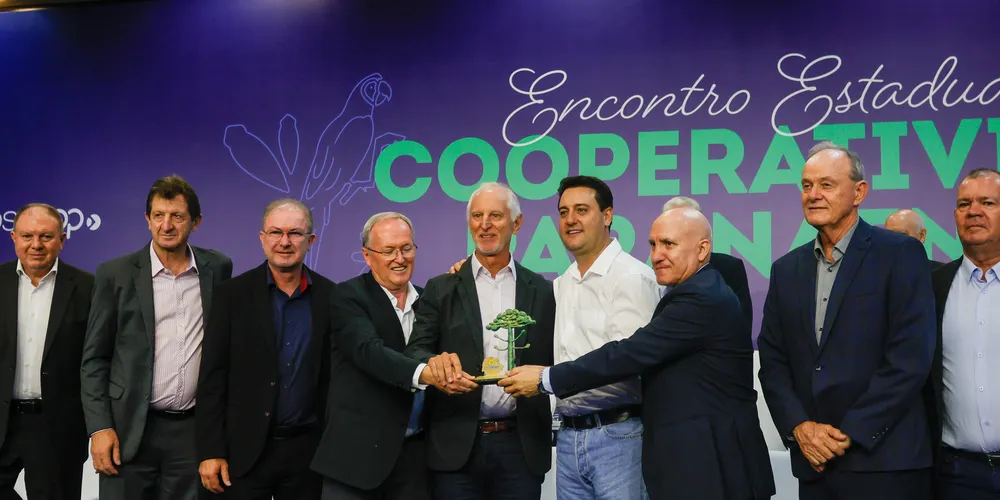 Governador Carlos Massa Ratinho participa da abertura do Encontro das Cooperativas Paranaenses