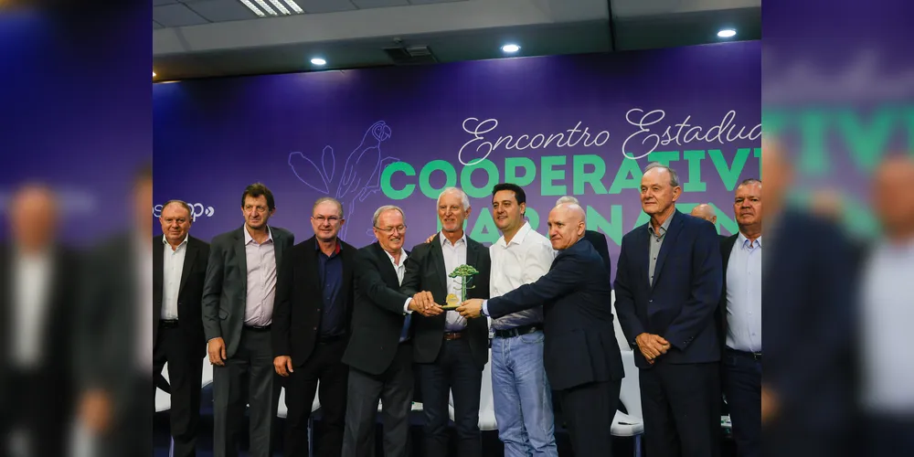 Governador Carlos Massa Ratinho participa da abertura do Encontro das Cooperativas Paranaenses