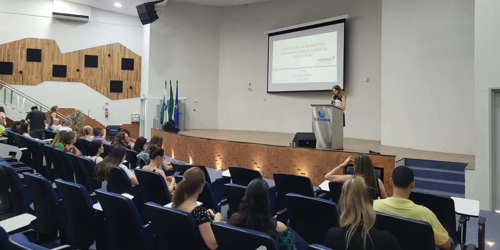 Secretaria da Saúde promove treinamento sobre coqueluche