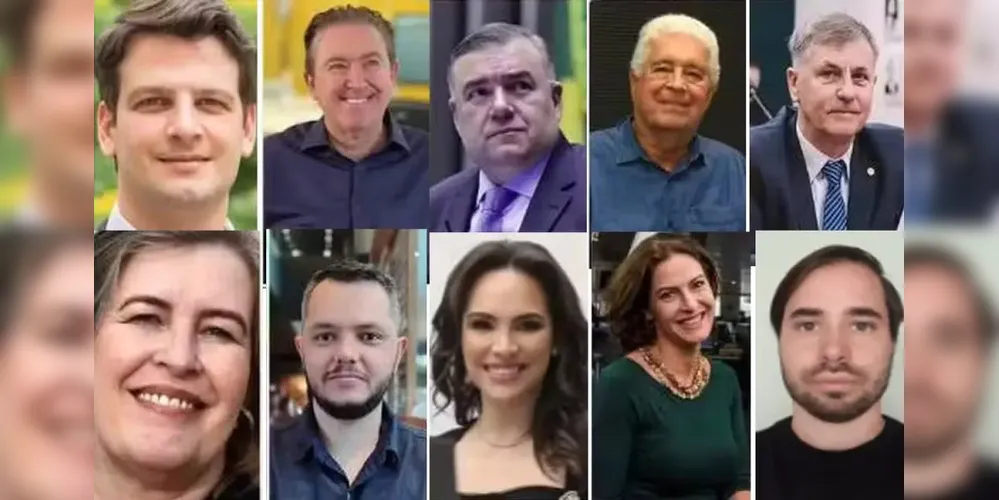 Candidatos à Prefeitura de Curitiba.