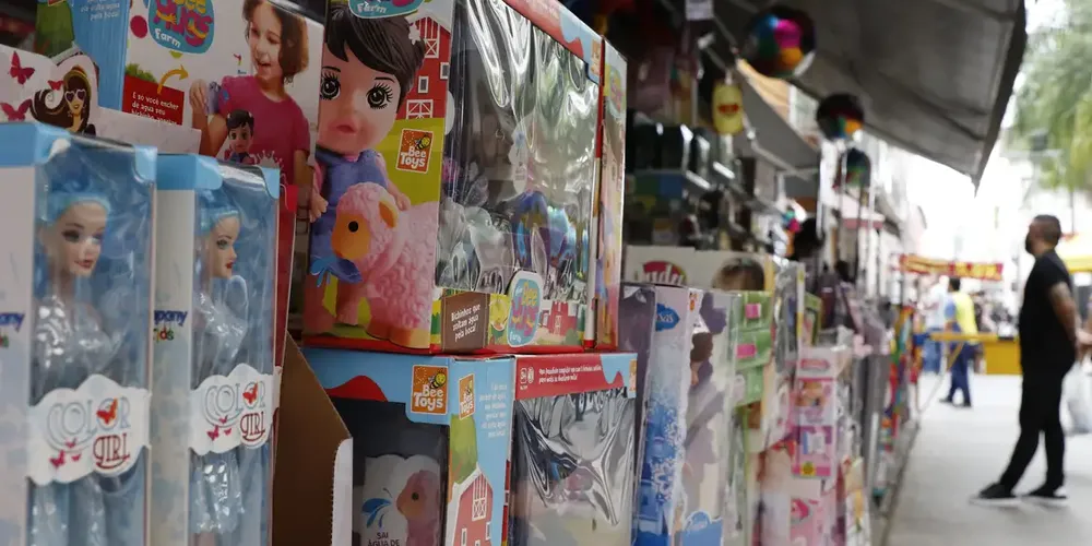 Brinquedos deverão ser os presentes mais procurados neste Dia das Crianças