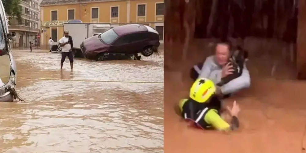 A Espanha enfrenta uma das piores tragédias climáticas dos últimos anos