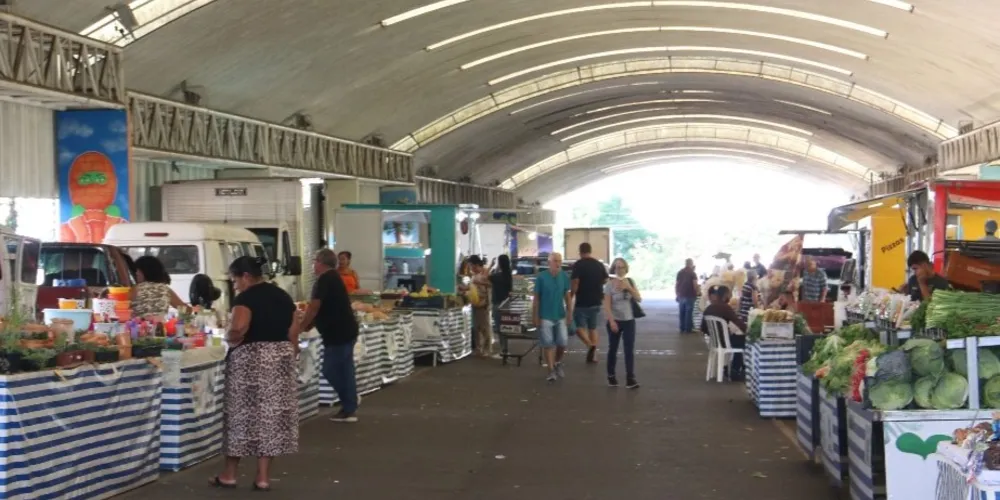 Feira do Produtor de Ponta Grossa atenderá com horário estendido a partir desta quarta-feira (20)