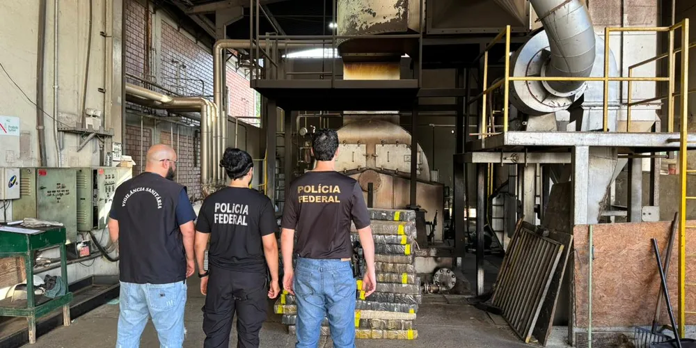 PF incinera drogas apreendidas na região dos Campos Gerais