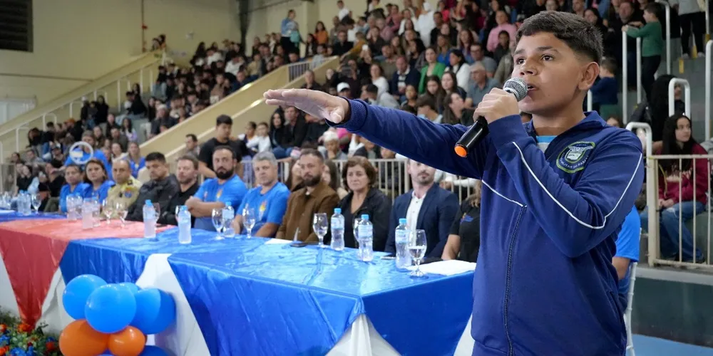 Clima festivo, espírito esportivo e muita emoção marcaram a cerimônia de abertura do X Jepsul