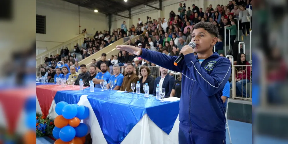 Clima festivo, espírito esportivo e muita emoção marcaram a cerimônia de abertura do X Jepsul