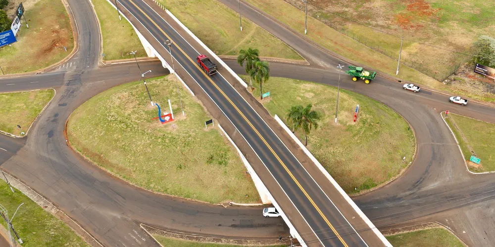 Pato Branco- PR 158 na entrada do município